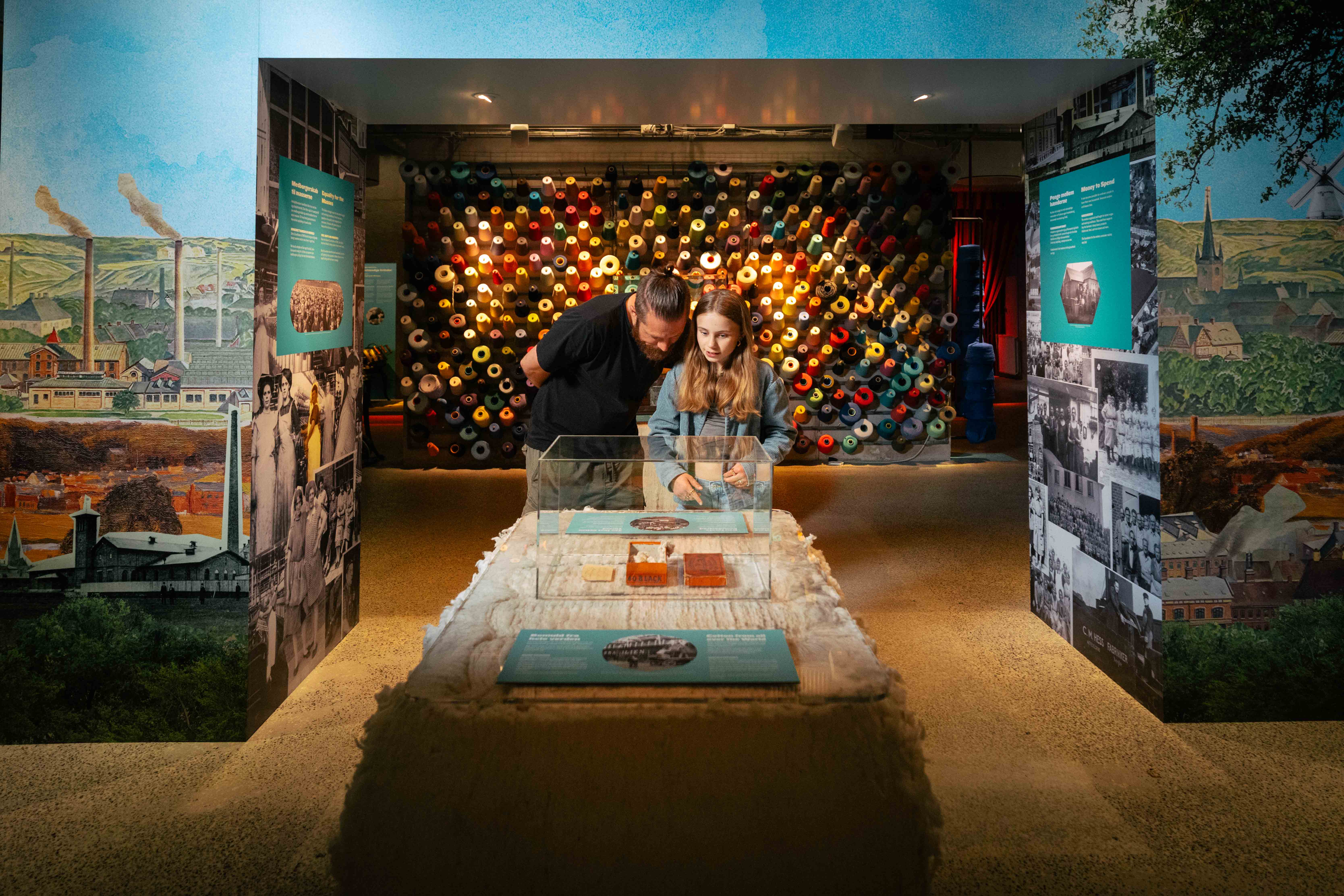 Publikum på museet