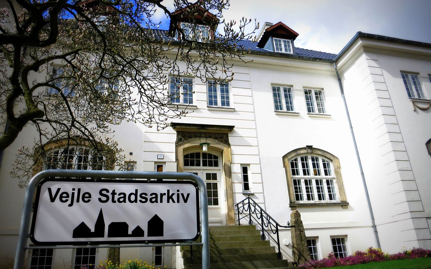 Vejle Stadsarkiv set udefra