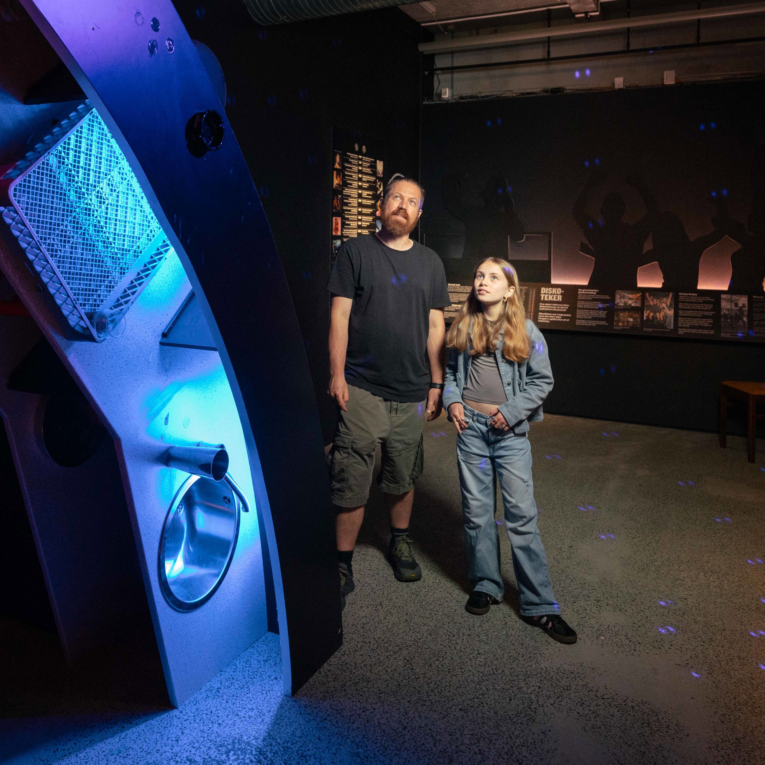 Udstillingen Natteliv på Kulturmuseet